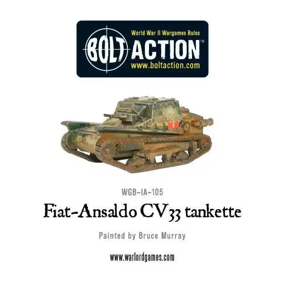 Fiat-Ansaldo Cv33 Tankette (Pack) 1
