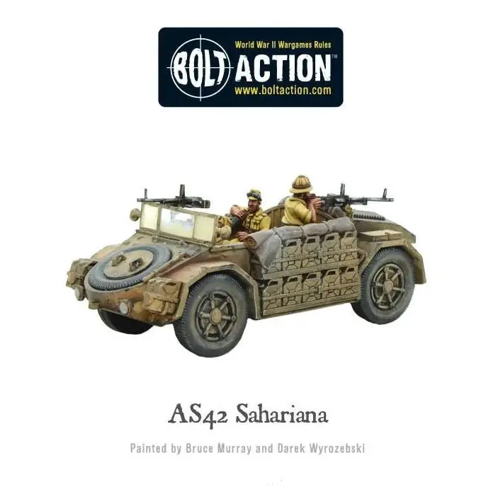 As42 Sahariana Armoured Car (Small Green Box) 1