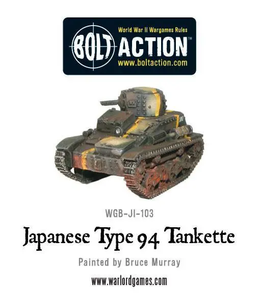Japanese Type 94 Tankette (Blister) 1
