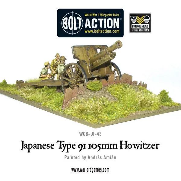 Imperial Japanese Type 91 105Mm Howitzer (Blister) 1