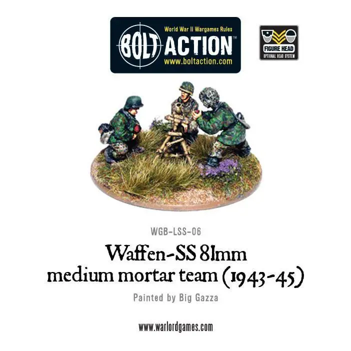 Waffen-Ss 81Mm Medium Mortar Team (1943-45) (Blister) 1
