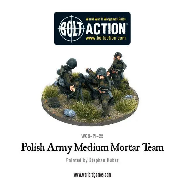 Polish Army Medium Mortar Team (Blister) 1
