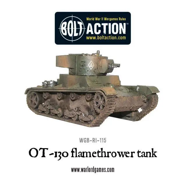 Ot-130, Flamethrower Tank (Pack) 1
