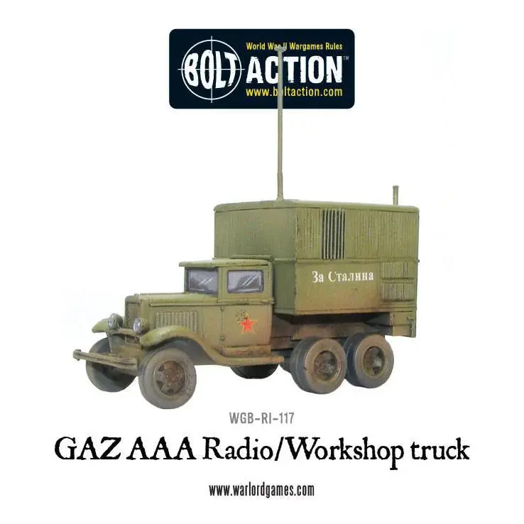 Gaz Aaa Radio/Workshop Truck (Pack) 1