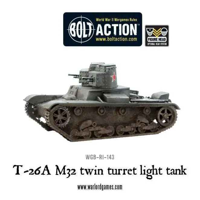 T-26A M32 Twin Turret Light Tank (Pack) 1