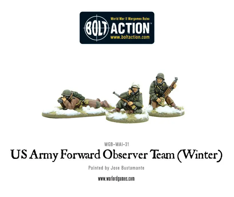 Us Army Forward Observer Team (Winter) (Blister) 1