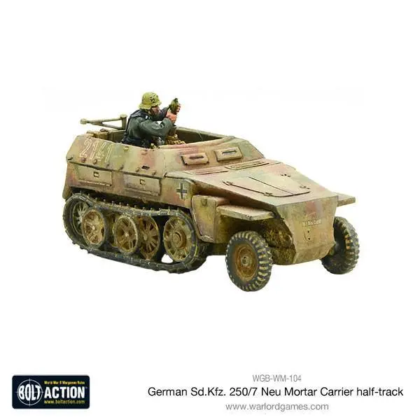 Sd.Kfz 250/7 Neu Mortar Carrier Half Track (Pack) 1
