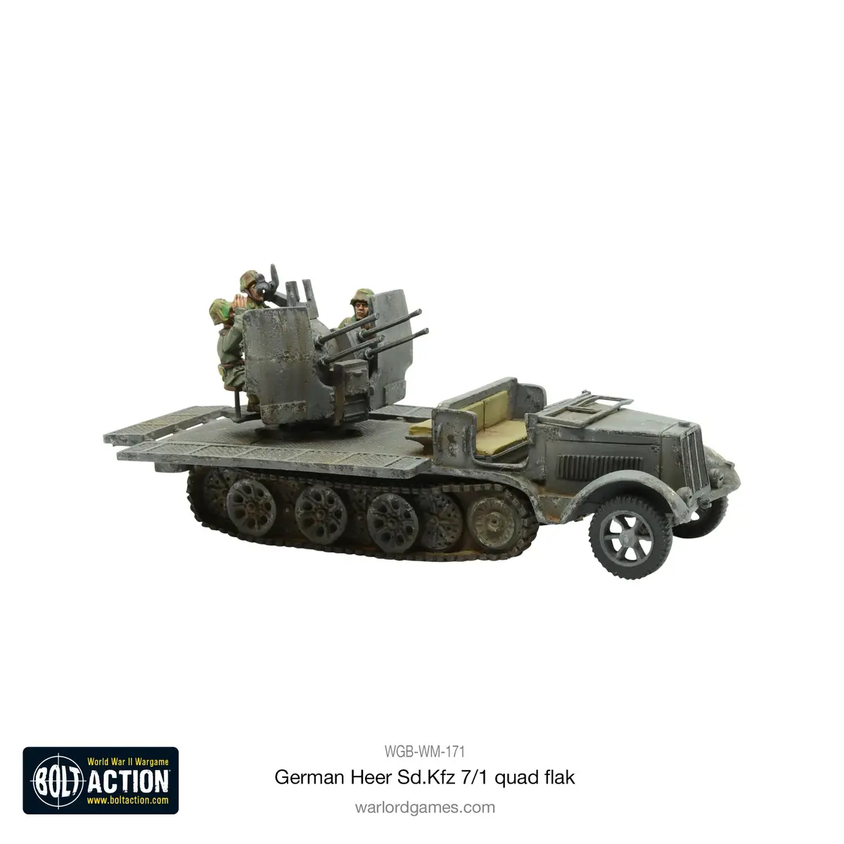 German Heer Sd.Kfz 7/1 Quad Flak (Bundle Pack) 1