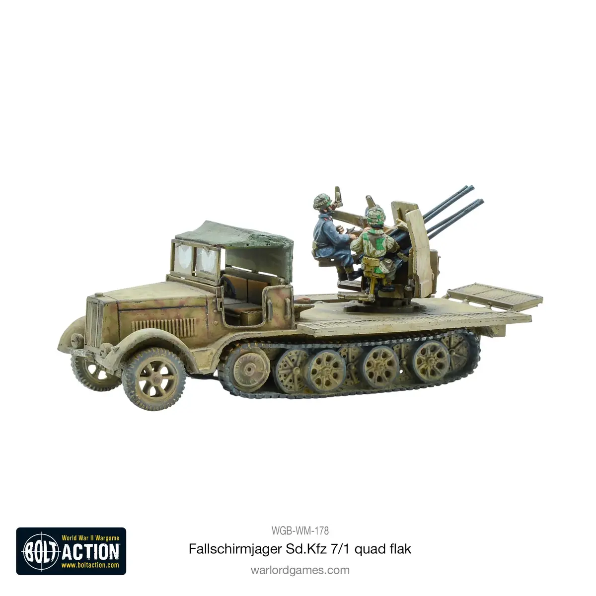 Fallschirmjager Sd.Kfz 7/1 Quad Flak (Bundle Pack) 1