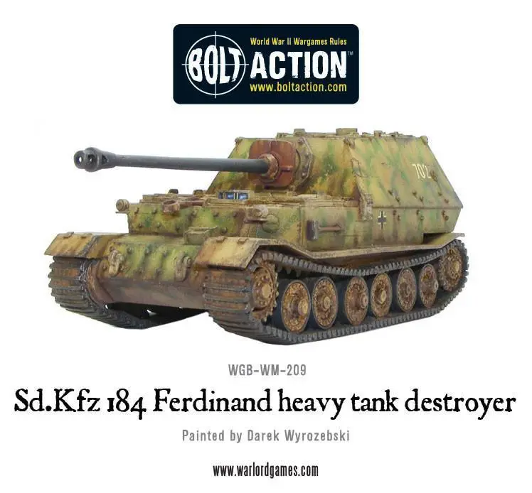 Sd.Kfz 184 Ferdinand Heavy Tank Destroyer (Pack) 1