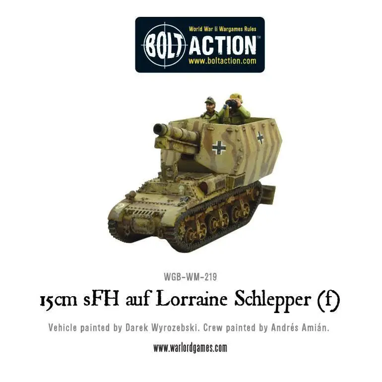 15 Cm Sfh Auf Lorraine Schlepper(F) (Pack) 1