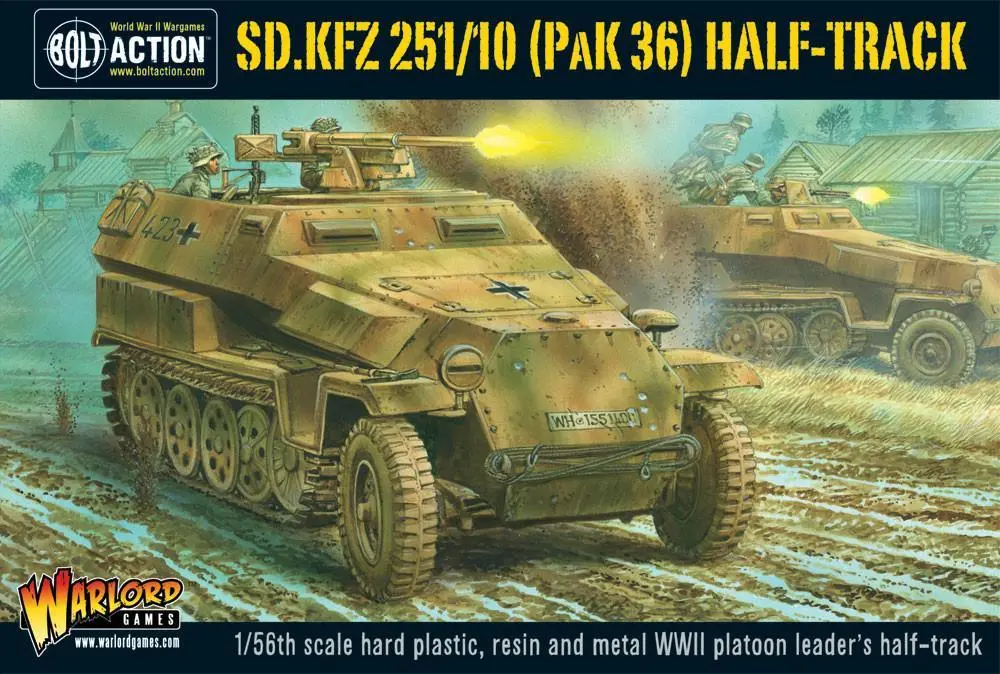Sd.Kfz 251/10 Half-Track (3.7Cm Pak) (Box) 1