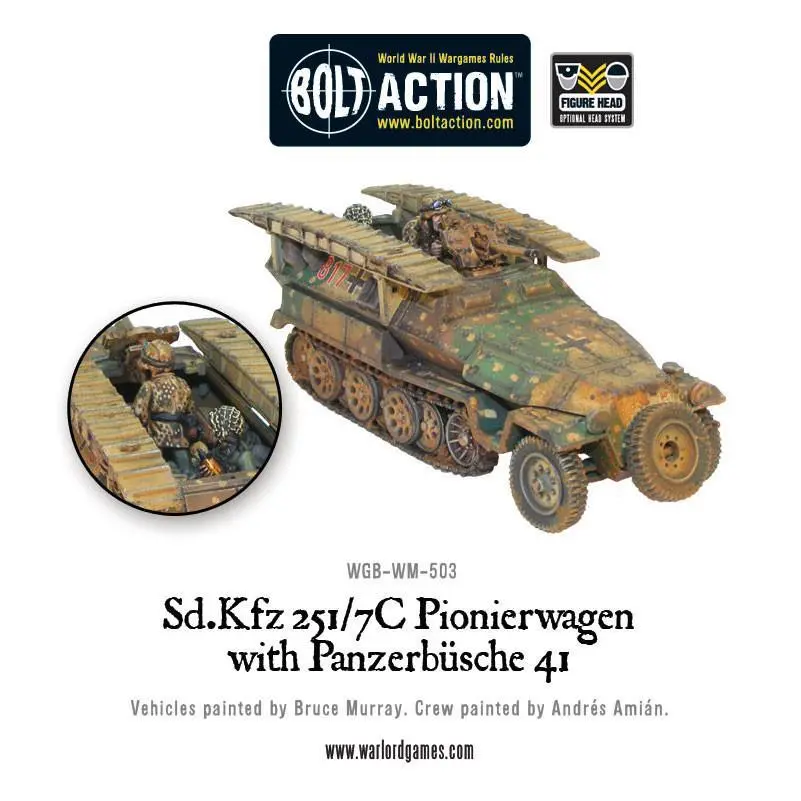 Sd.Kfz 251/7C Pionierwagen With Panzerbuchse 41 (Pack) 1