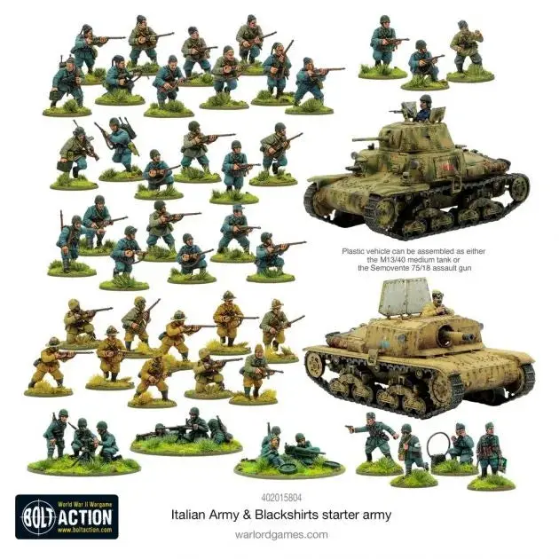 Italian Army & Blackshirts Starter Army 1