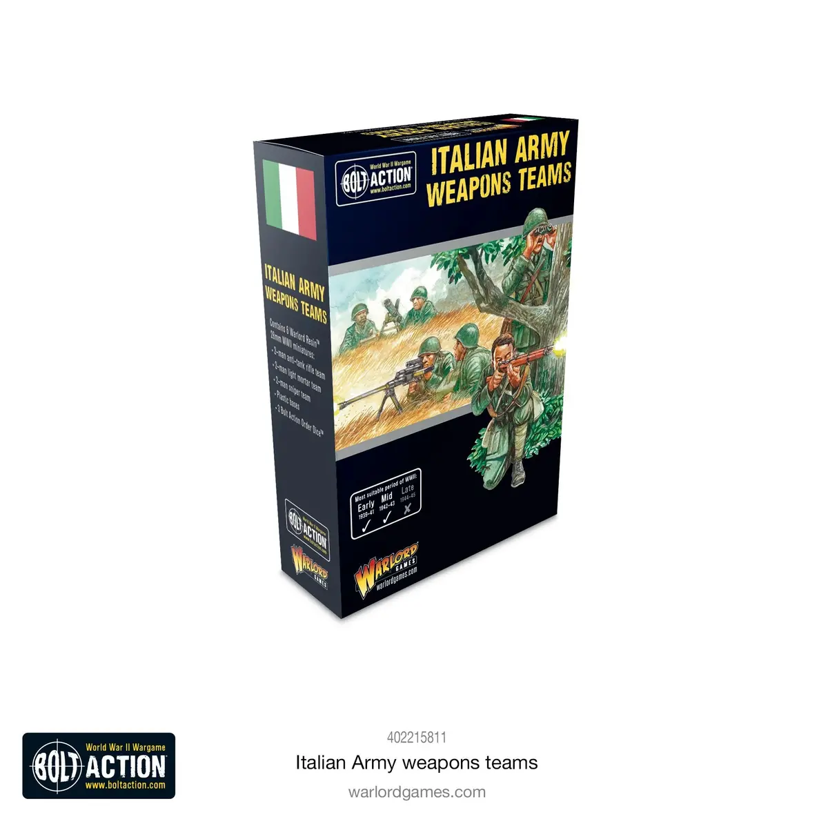 Italian Army Weapons Teams (Extra Small Box) 1