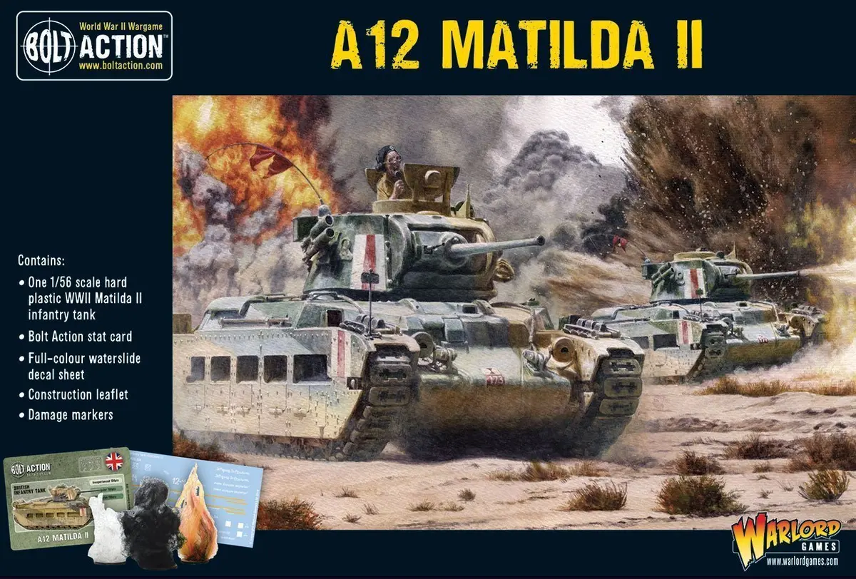 A12 Matilda Ii Infantry Tank (Box) 1