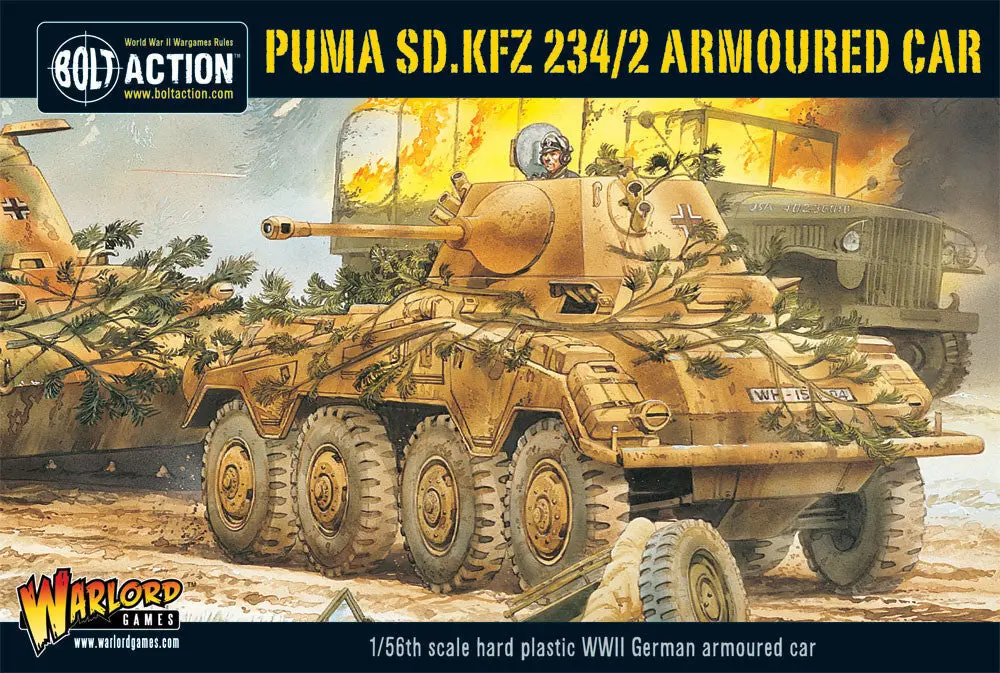 Puma Sd.Kfz 234/2 Armoured Car (Box) 1