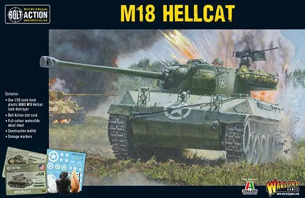 M18 Hellcat Tank Destroyer (Box) 1