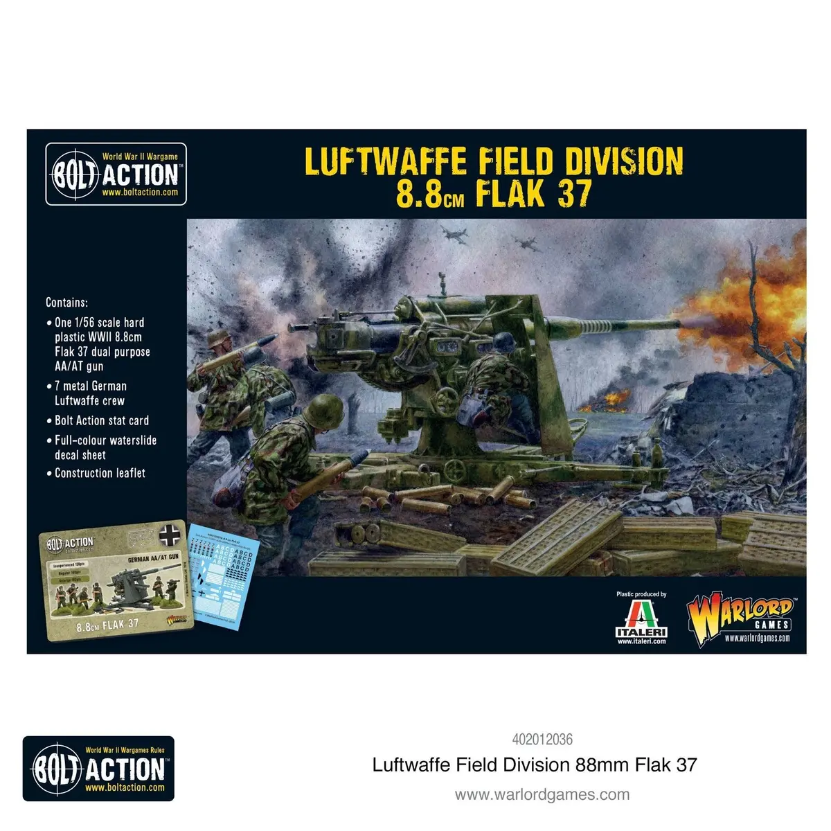 Luftwaffe Field Division 88Mm Flak 37 (Box) 1