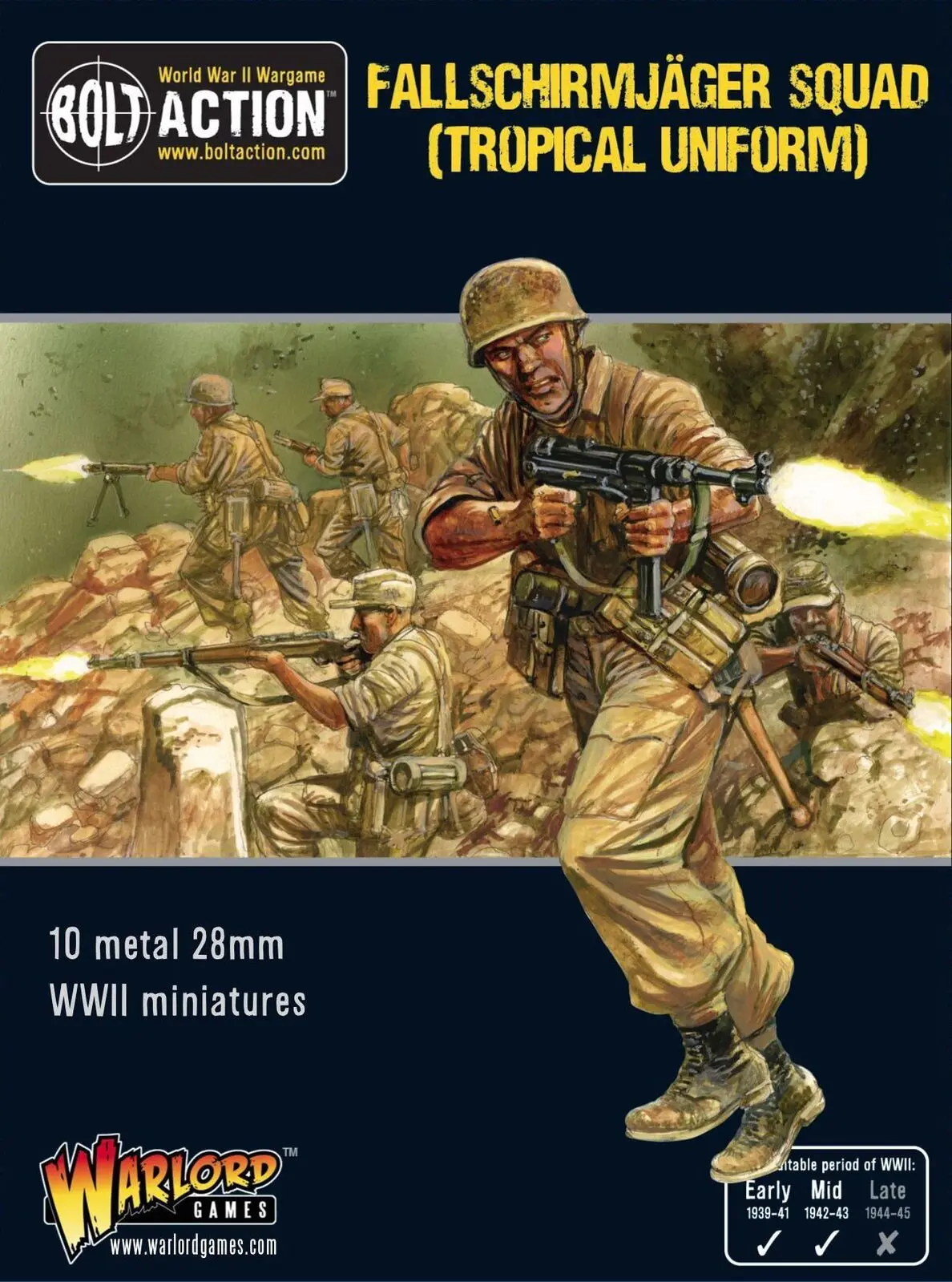Fallschirmjager Squad (Tropical Uniform) (Small Box) 1