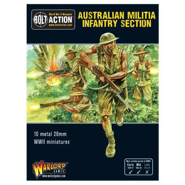 Australian Militia Infantry Section (Small Box) 1