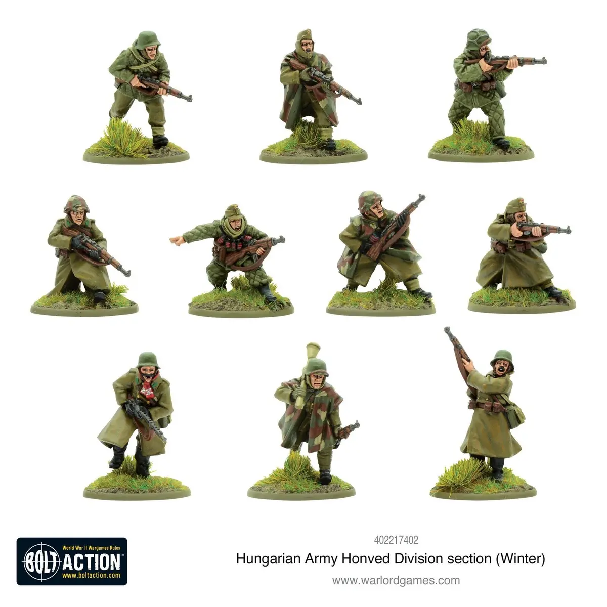 Hungarian Army Honved Division Section (Winter) (Small Green Box) 1