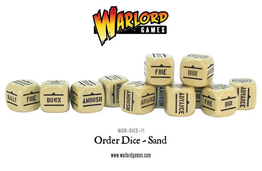 Order Dice - Sand 1