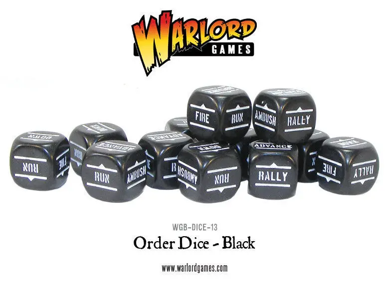 Order Dice - Black 1
