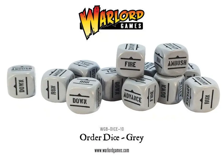 Order Dice - Grey 1