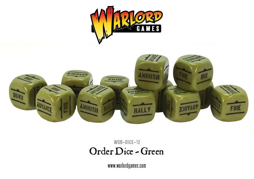 Order Dice - Green 1