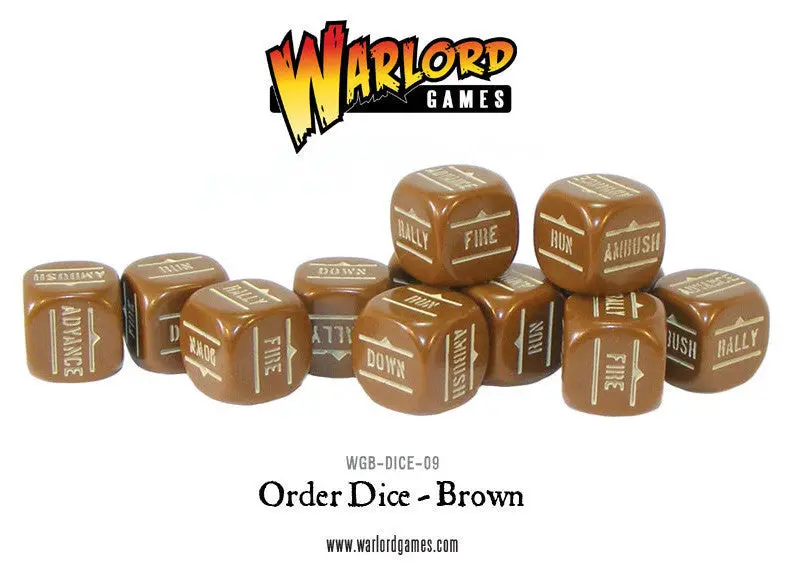Order Dice - Brown 1