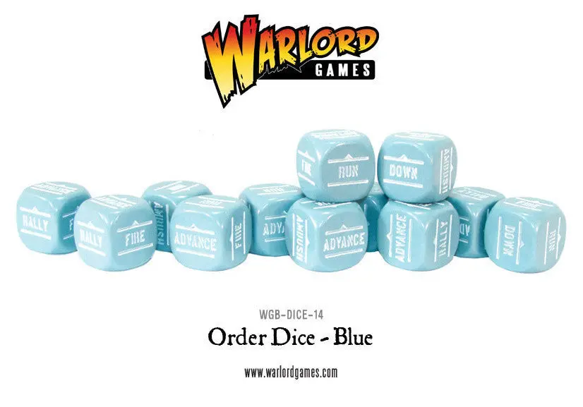 Order Dice - Blue 1