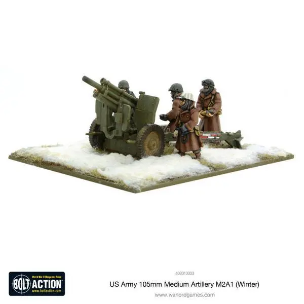 Us Army 105Mm Howitzer M2a1 (Winter) (Blister) 1
