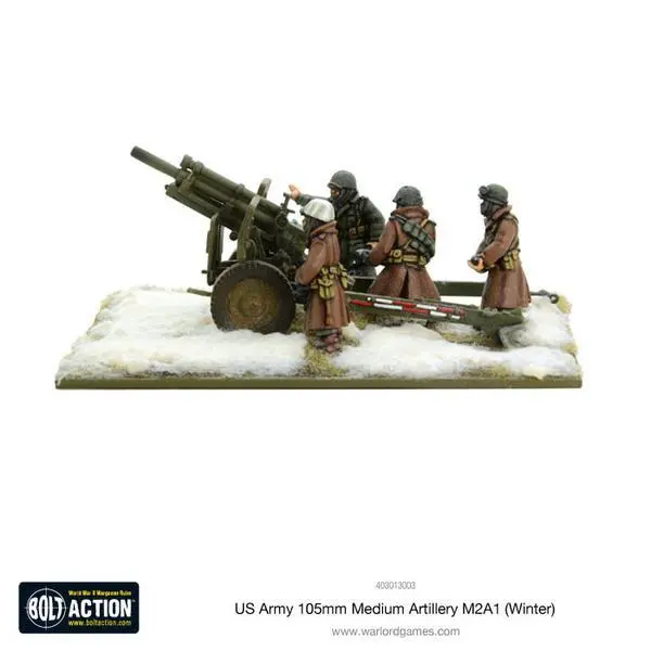 Us Army 105Mm Howitzer M2a1 (Winter) (Blister) 2