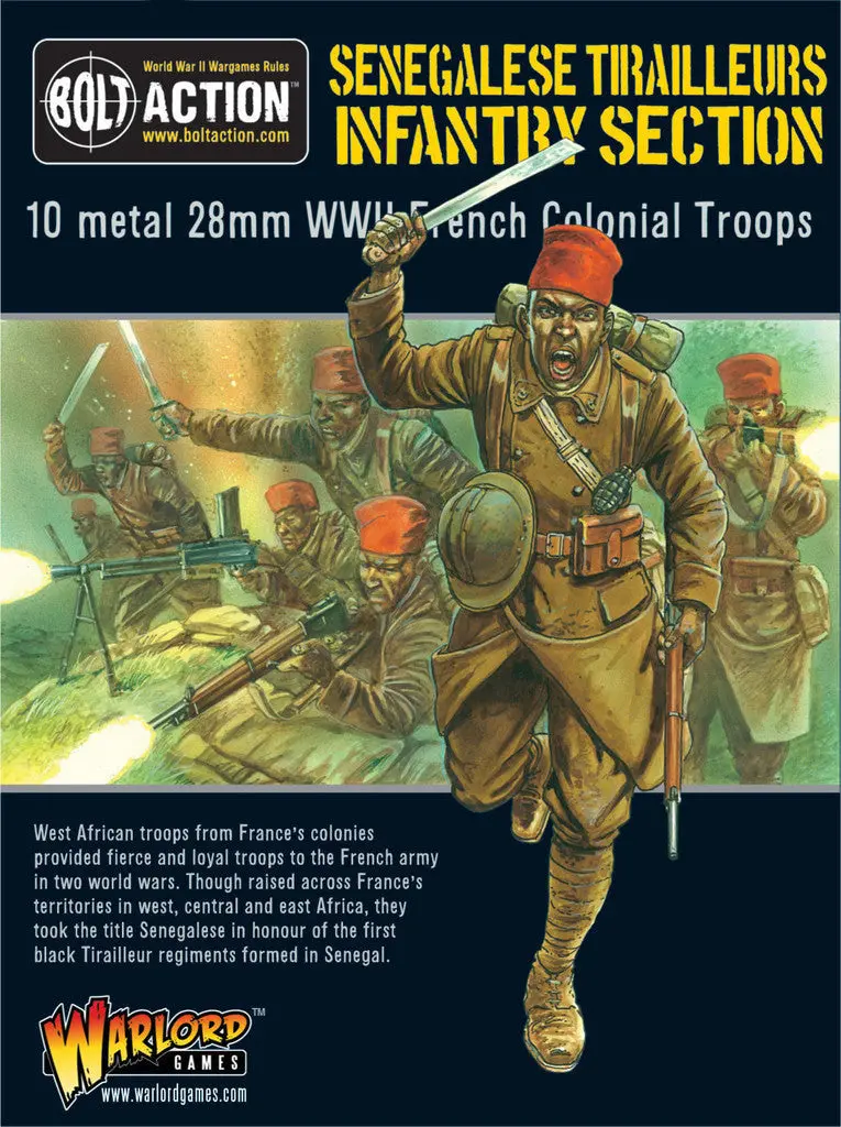 Senegalese Tirailleurs Infantry Section (Small Green Box) 1