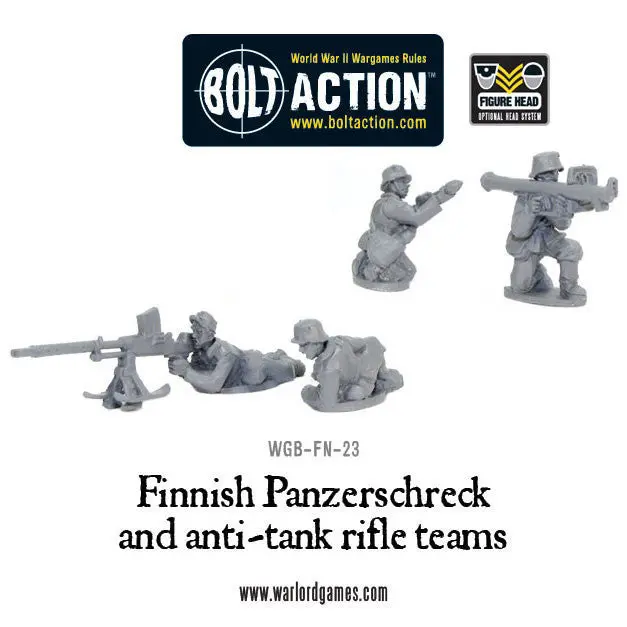 Finnish Panzerschreck And Anti-Tank Rifle Teams (Blister) 1