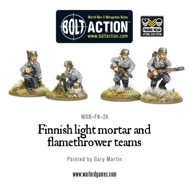 Finnish Light Mortar & Flame Thrower (Blister) 1