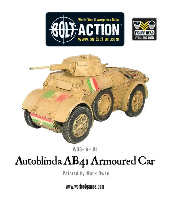 Autoblinda Ab41 Armoured Car (Box) 1