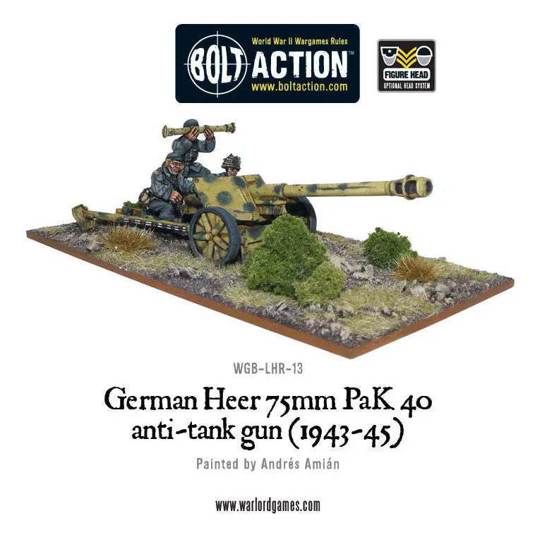 Heer Pak 40 75Mm Anti-Tank Gun (Blister) 1