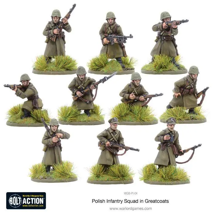 Polish Infantry Squad In Greatcoats (Small Box) 1