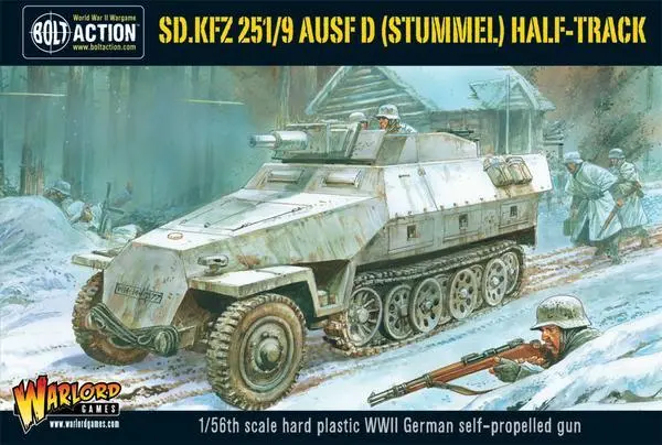 Sd.Kfz 251-9 Ausf D Stummel Half-Track (Box) 1