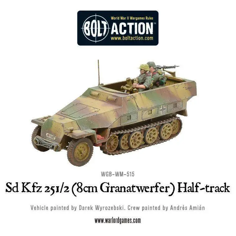 Sd.Kfz 251 / 2 Ausf D (8Cm Granatwerfer) Half Track (Box) 1