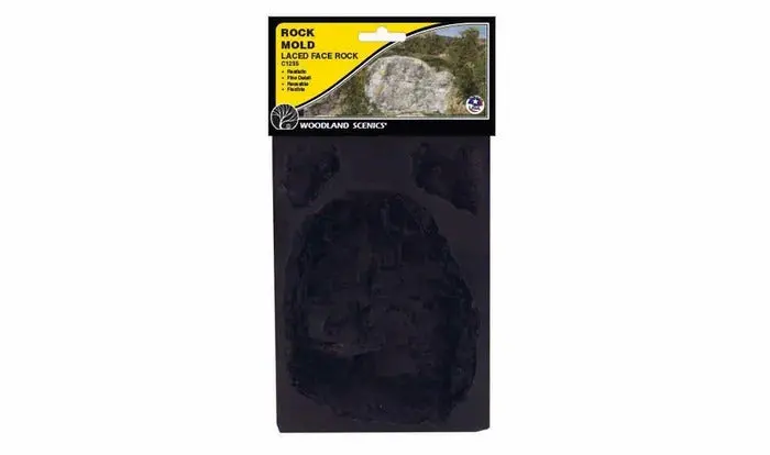 Laced Face Rock - Rock Mould 1