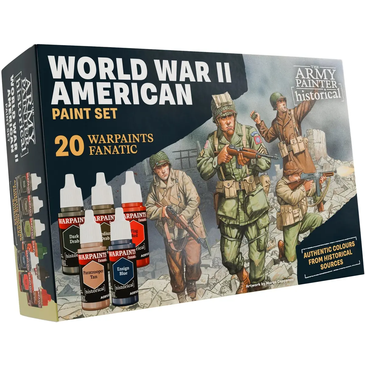 Army Painter - Warpaints Historical - Wwii American Paint Set 1