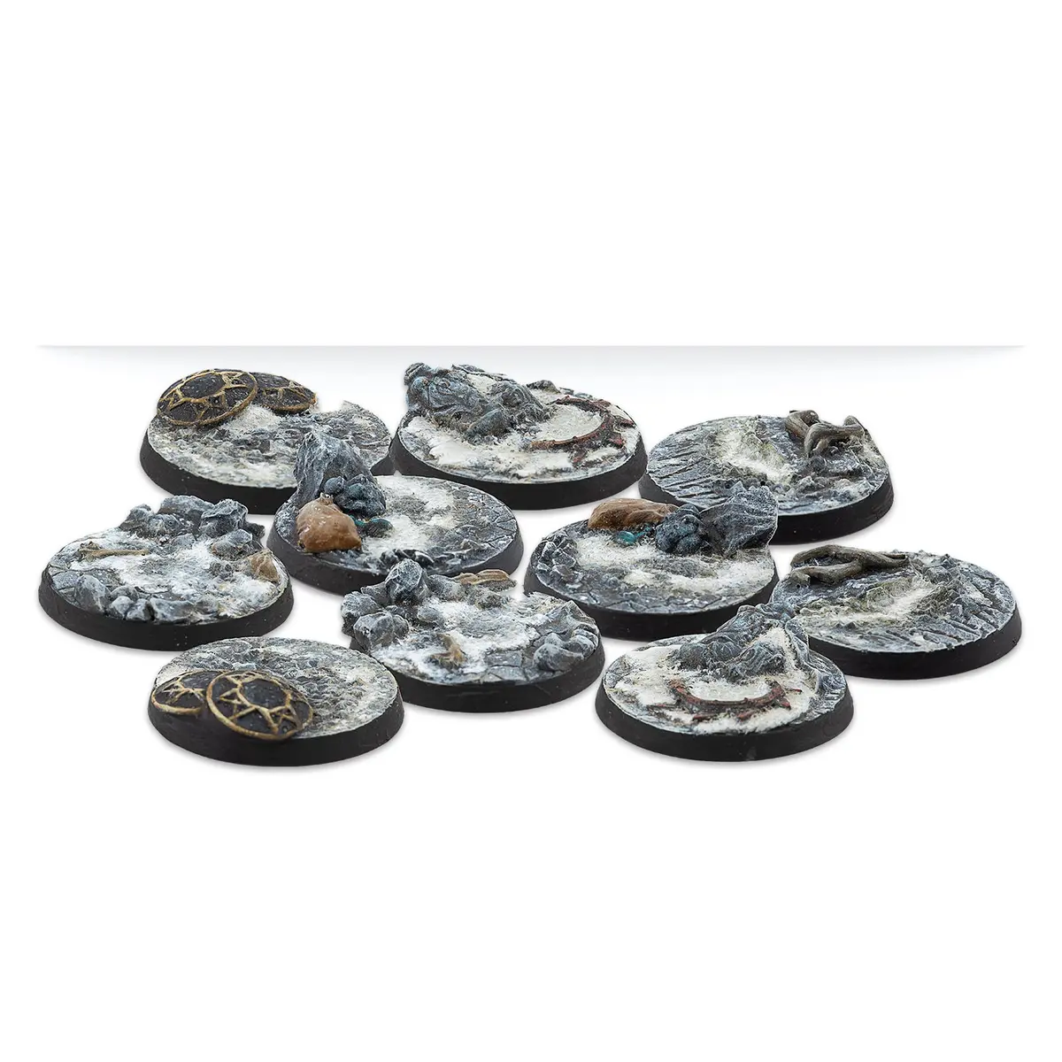 30Mm Northern Tribes Scenery Bases, Alpha Series (Blister) 1