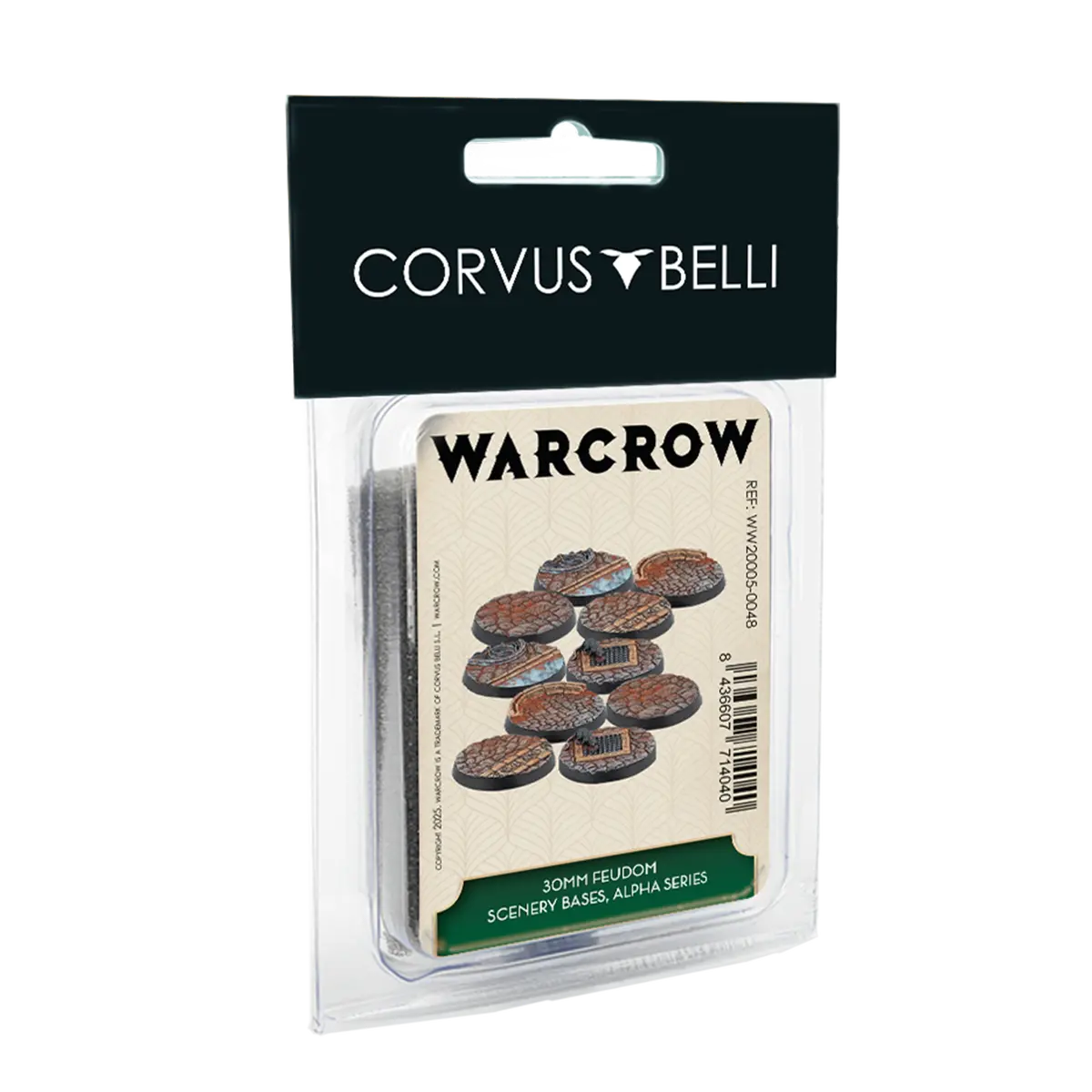 30Mm Feudom Scenery Bases, Alpha Series (Blister) 1