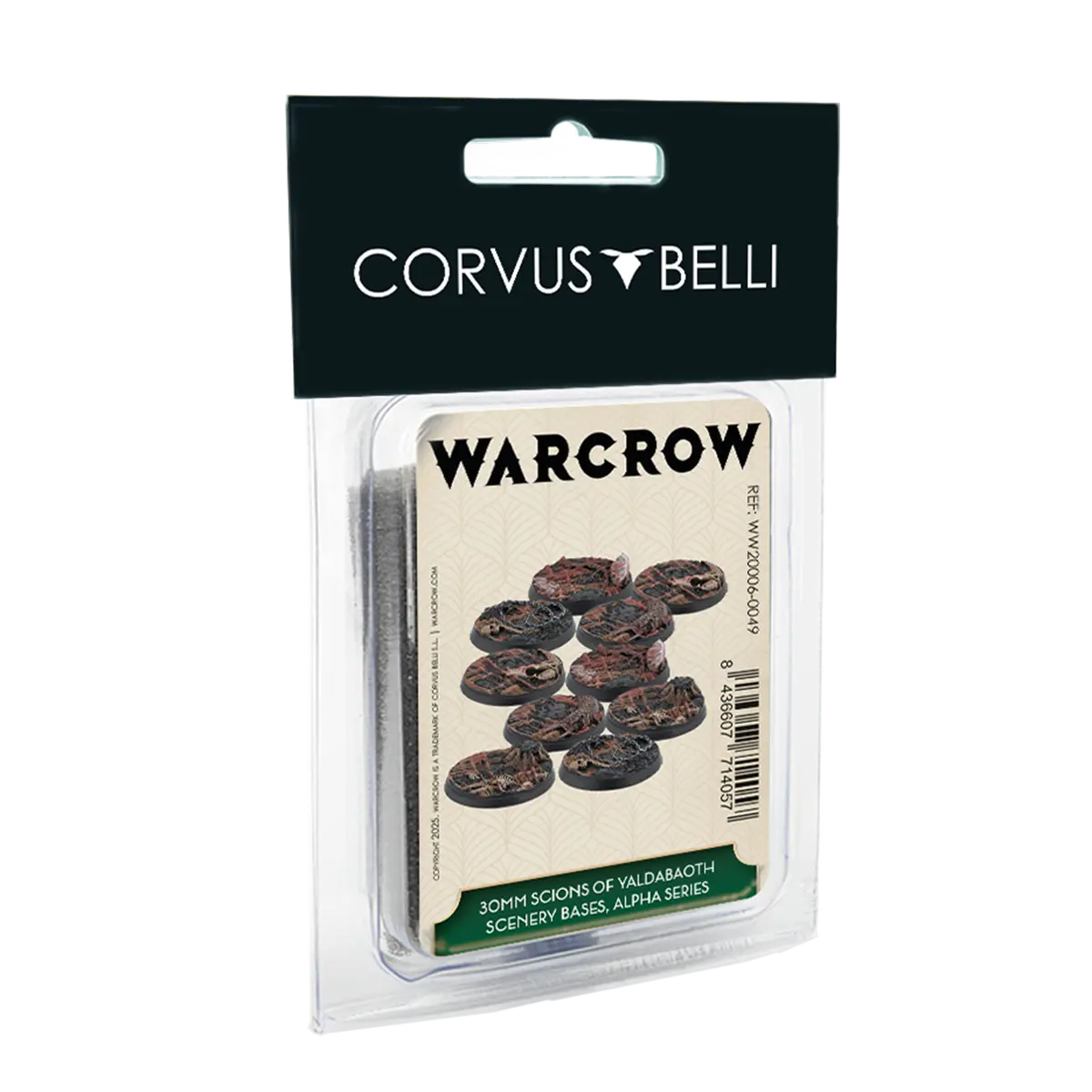 30Mm Scions Of Yaldabaoth Scenery Bases, Alpha Series (Blister) 1