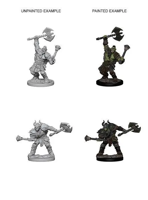 Half-Orc Male Barbarian 1