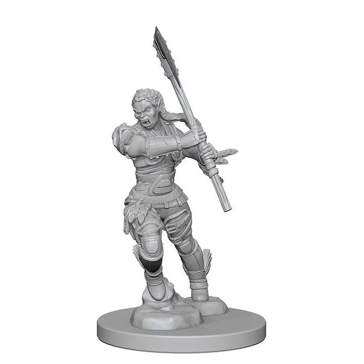 Half-Orc Female Barbarian 1