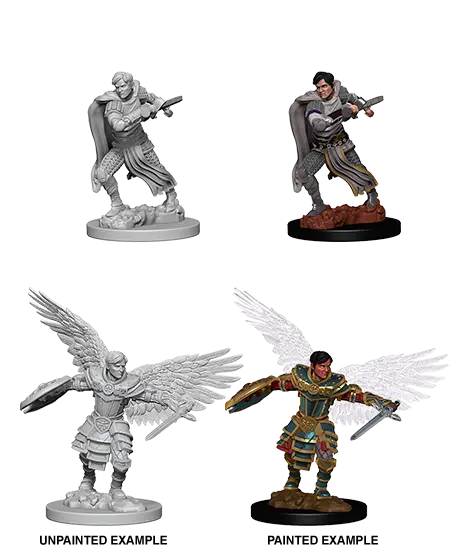 Male Aasimar Fighter 1